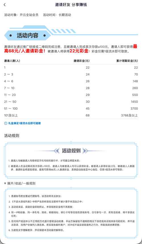 开云体育邀请好友分享赚钱